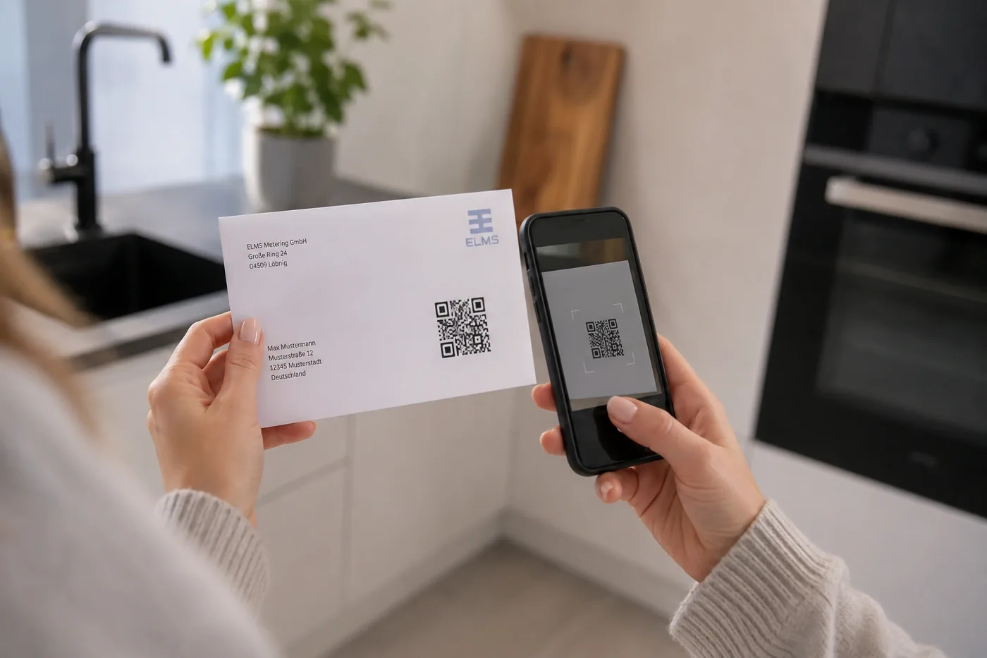 Digitale Ablesung — Portal, QR, 24/7-Erreichbarkeit.
